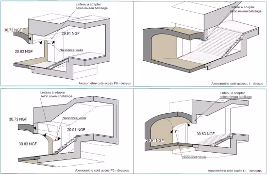 2-Eole-Passage P0-coupes REVIT 