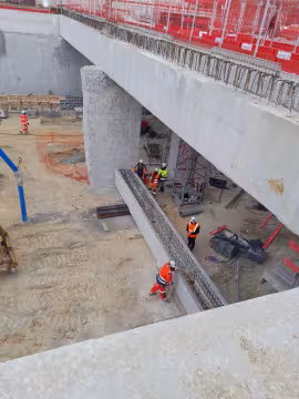 Bassin St-Baudile - Buton calé par Ski