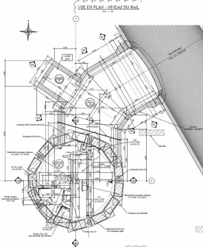 Alouette Rameau Vue en plan
